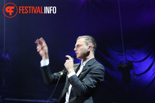 Hurts op Positivus Festival 2011 foto