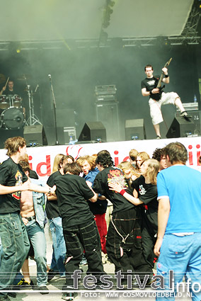 Blind Sight op Bevrijdingsfestival Flevoland 2006 foto