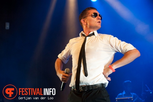 Nitzer Ebb op Summer Darkness 2011 foto