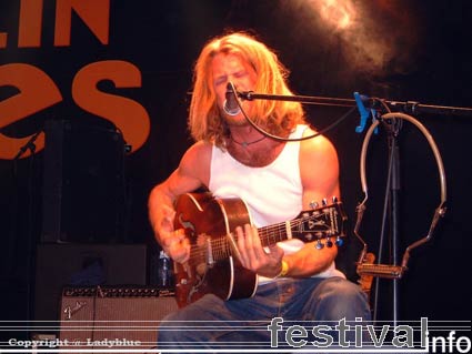 Grayson Capps op Moulin Blues 2006 foto