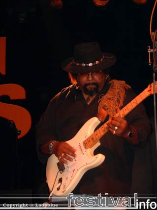 Jimmy D. Lane op Moulin Blues 2006 foto