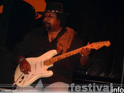 Jimmy D. Lane op Moulin Blues 2006 foto