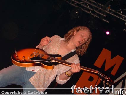 Matt Schofield op Moulin Blues 2006 foto