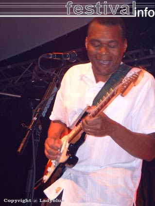 Robert Cray op Moulin Blues 2006 foto