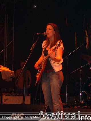 Susan Tedeschi op Moulin Blues 2006 foto