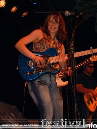 Erja Lyytinen op Moulin Blues 2006 foto