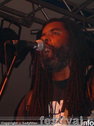 Alvin Young Blood Hart op Moulin Blues 2006 foto