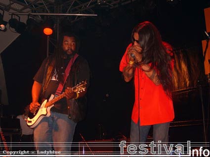 Alvin Young Blood Hart op Moulin Blues 2006 foto