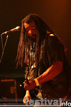 Alvin Young Blood Hart op Moulin Blues 2006 foto