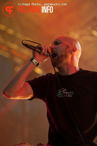 Meshuggah op Off Festival 2011 foto