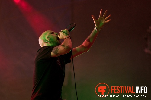 Meshuggah op Off Festival 2011 foto