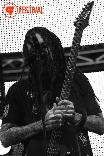 Brian Head Welch op Xnoizz Flevo Festival 2011 foto