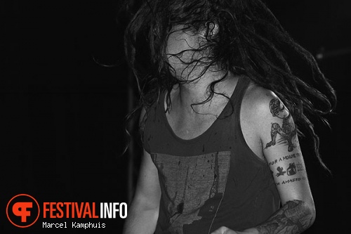 Underoath op Xnoizz Flevo Festival 2011 foto