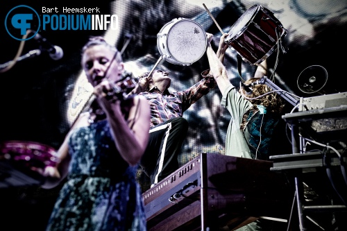 Arcade Fire op Arcade Fire - 29/8 - HMH foto