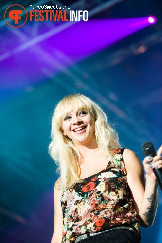 Jacqueline Govaert op Appelpop 2011 - dag 2 zaterdag foto