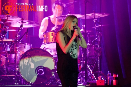 Avril Lavigne op Avril Lavigne - 13/9 - HMH foto