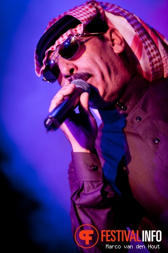 Omar Souleyman op Incubate 2011 foto