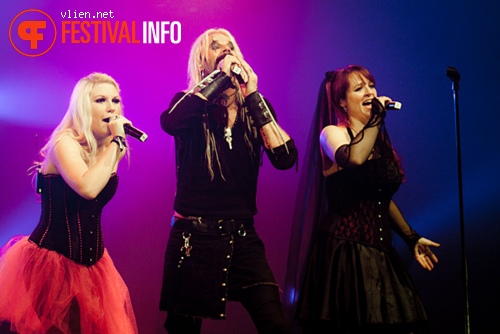 Therion op Metal Female Voices Fest 2011 foto