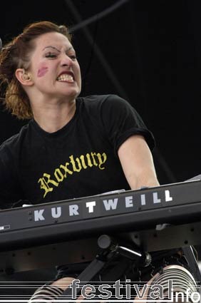 The Dresden Dolls op Pinkpop 2006 foto