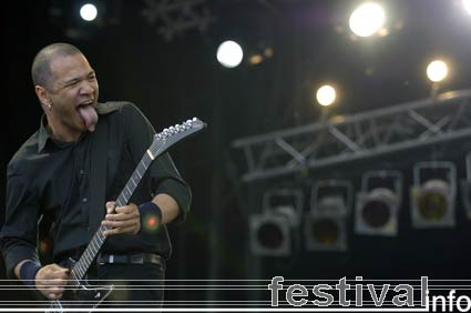 Danko Jones op Pinkpop 2006 foto