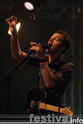 Editors op Pinkpop 2006 foto