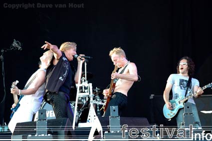 Def Leppard op Arrow Rock Festival 2006 foto