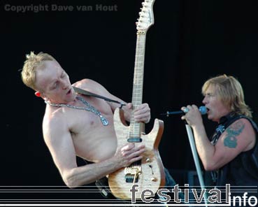 Def Leppard op Arrow Rock Festival 2006 foto