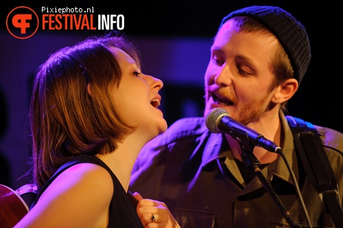 Trevor Moss & Hannah Lou op Crossing Border Den Haag 2011 foto