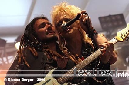 Hanoi Rocks op Lorca Rock 2006 foto