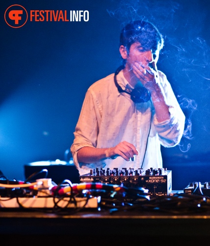 James Holden op STRP Festival 2011 foto