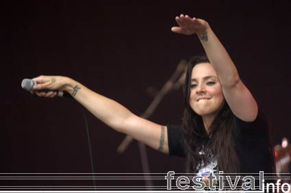 Melanie C op Parkpop 2006 foto