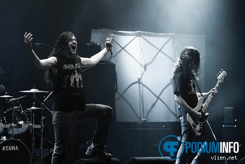 Warbringer op Arch Enemy - 9/12 - 013 foto