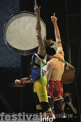 Gogol Bordello op Roskilde foto