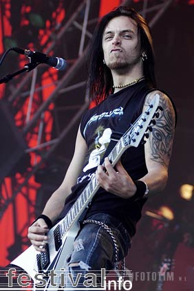 Bullet For My Valentine op Roskilde foto