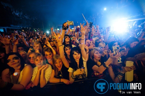 Black Veil Brides op Black Veil Brides - 23/3 - Melkweg foto