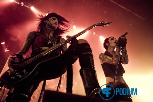 Black Veil Brides op Black Veil Brides - 23/3 - Melkweg foto