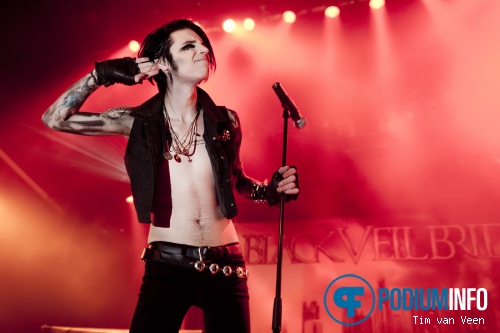 Black Veil Brides op Black Veil Brides - 23/3 - Melkweg foto