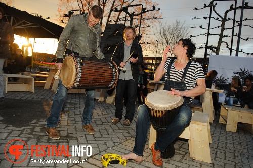 Vive la Straatmuzikant op Motel Mozaique 2012 foto