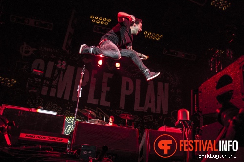 Simple Plan op Groezrock 2012 foto