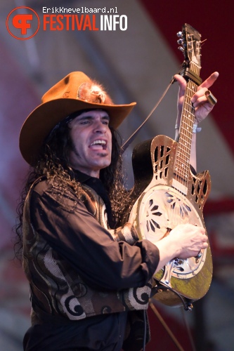 Eric Sardinas op Bevrijdingsfestival Overijssel 2012 foto