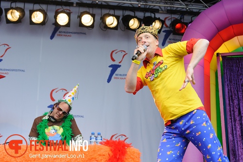 Wipneus en Pim op Bevrijdingsfestival Den Haag 2012 foto