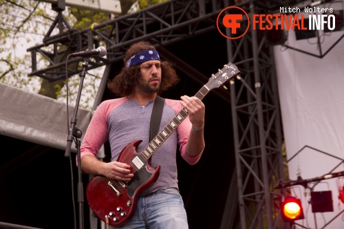 The Sheepdogs op Bevrijdingspop Haarlem 2012 foto