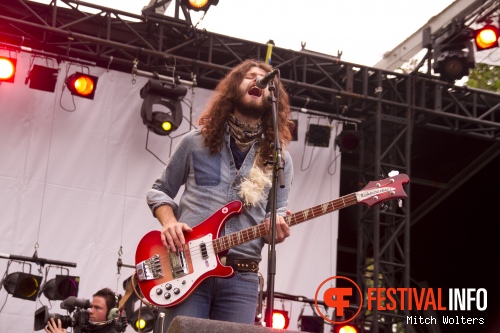 The Sheepdogs op Bevrijdingspop Haarlem 2012 foto