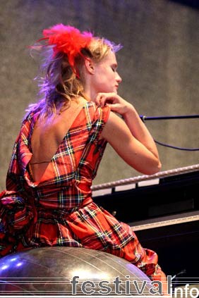 An Pierlé & White Velvet op Werchter 2006 foto