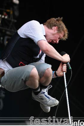 Kaiser Chiefs op Werchter 2006 foto