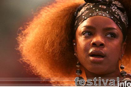 Leela James op Werchter 2006 foto