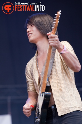 The Asteroids Galaxy Tour op Pinkpop 2012 - Zaterdag foto