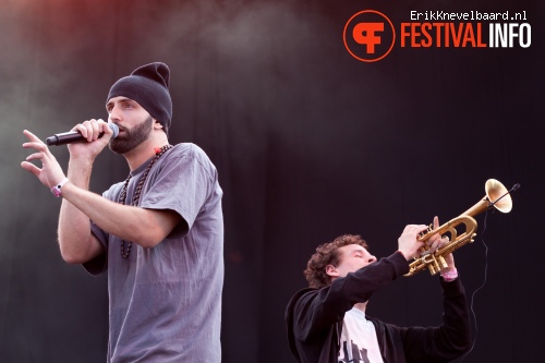 The Kyteman Orchestra op Pinkpop 2012 - Zondag foto