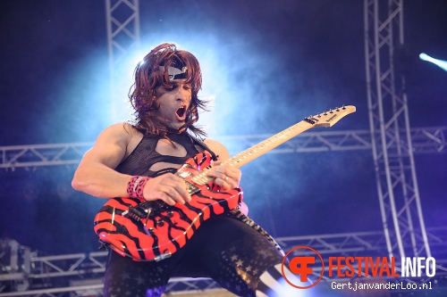 Steel Panther op Fortarock 2012 foto