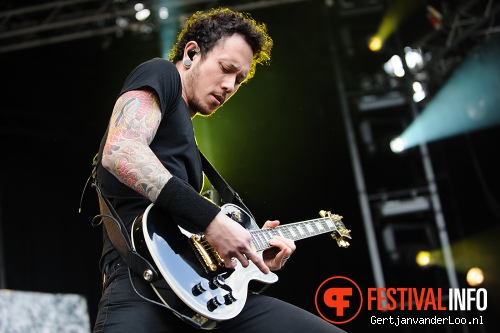 Trivium op Fortarock 2012 foto